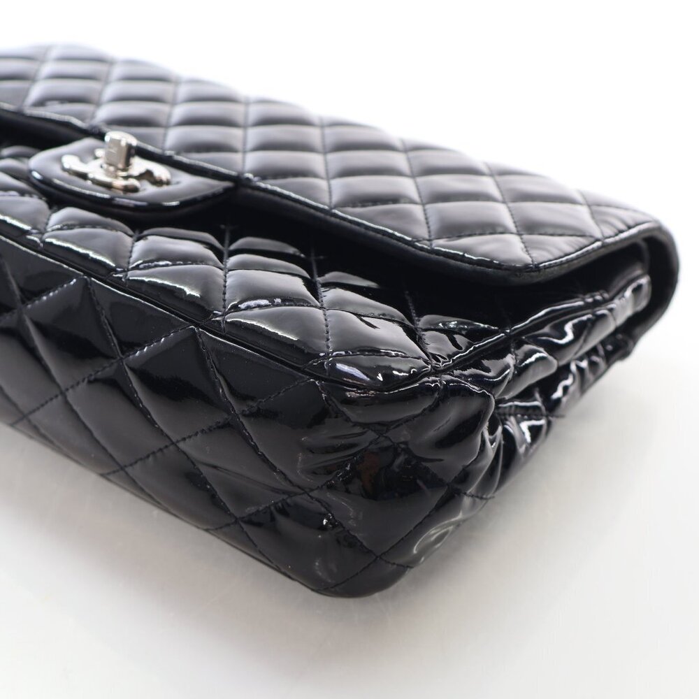 Chanel Medium Patent Classic Double Flap Bag - Picture 8 of 16